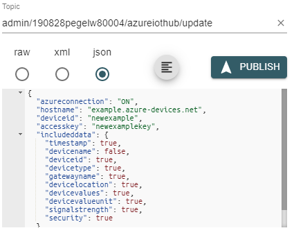 Remote Management using Eclipse Hono MQTT Broker